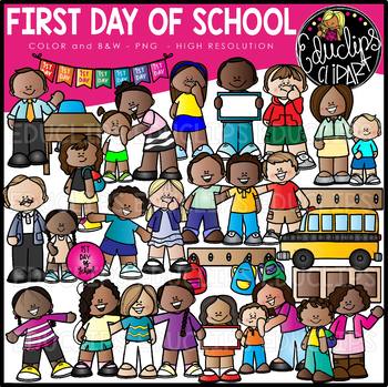 first day of preschool clipart