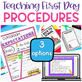 First Day Procedures - Booklet and PowerPoint