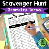 Geometry Scavenger Hunt for Middle School Math