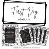 First Day Stations