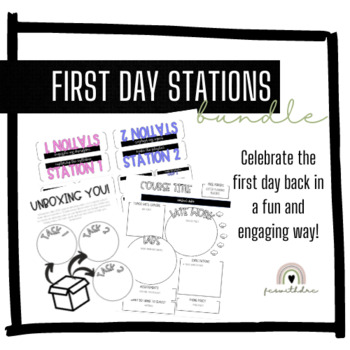 Preview of First Day Stations Bundle