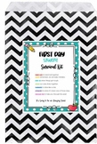 First Day Student Survival Kit Poem for Gift bags (Editable)