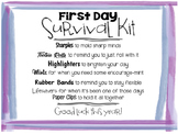 First Day Survival Kit