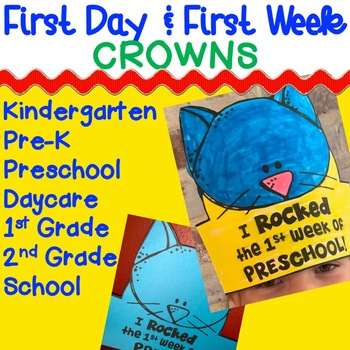 First Day of School Hats for Pre-K, K and 1! – The Kindergarten  Smorgasboard Online Store