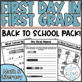 First Day in First Grade | Back to School | First Week of 