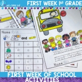 First Week of First Grade