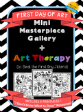 First Day Jitters! Mini-Masterpieces + Art Therapy! 3 Draw