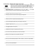 First Day of Class Student Survey Editable Word Doc Any Ag