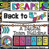 Back to School Activities for 5th Grade | Escape Room Clas