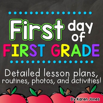 Preview of First Day of First Grade | First Day of School