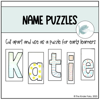 the name katie in bubble letters