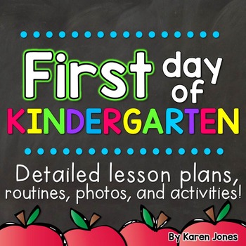 Preview of First Day of Kindergarten | First Day of School