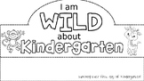 First Day of Kindergarten Hat (Safari Theme)