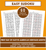 First Day of Native American Heritage Month Sudoku Volume 1