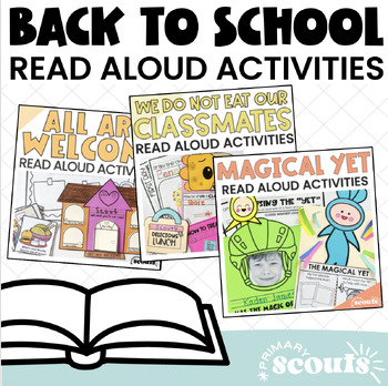 First Day of School Activities| Back to School Read Aloud books and ...
