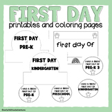 First Day of School Activities for 3K, Pre-K, Preschool & 