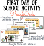 First Day of School Activity - Distance Learning/In-Person