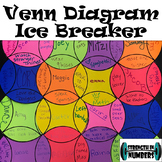 First Day of School All Subjects Venn Diagram Ice Breaker SEL