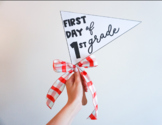 First Day of School Banner PRINTABLE SIGNS