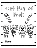 First Day of School Coloring Pages (PreK-Second Grade)