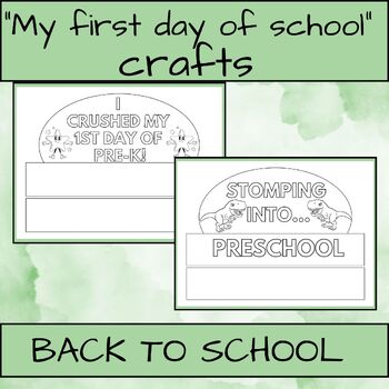 First Day of School Hats for Pre-K, K and 1! – The Kindergarten  Smorgasboard Online Store