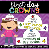 First Day of School Crown