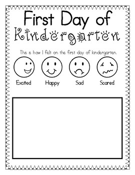 Classroom Activity – First Day Feelings