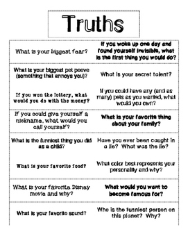 truth or dare questions for adults