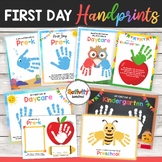 First Day of School Handprint Art / DIY Keepsake / Back to