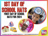 First Day of School Hats for Pre-K, K, and 1!