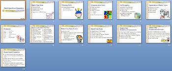 Preview of First Day of School Health Open House Smartboard Notebook Lesson Plan