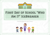 First Day of School Ice Breaker (Who Am I?)