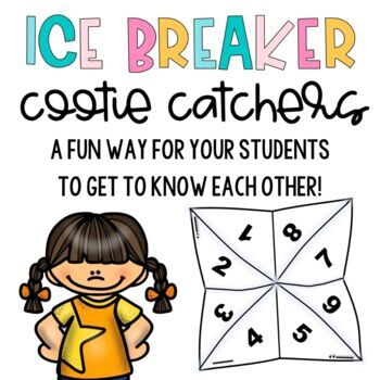 Preview of Back to School Activities | Get to Know You Game | Cootie Catcher Game
