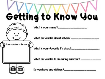 First Day of School Independent, Self-Guided Activities by Palmer's Pirates