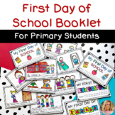First Day of School Mini Booklet Activity for Back to School