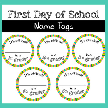 25 x Paint Chip Name Tags Labels Stickers Back to School Teacher Resources 