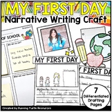 First Day of School Narrative Writing, First Week of Schoo