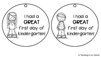 Helper of the Day Necklace for Kindergarten, Grade 1, Grade 2