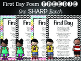First Day of School Parent Poem