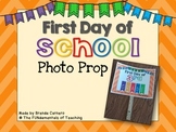 First Day of School Photo Prop