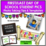 First Day and Last Day of School Picture Signs - Preschool to Grade 12