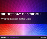 PPT - First Day of Class or School Presentation (Editable)