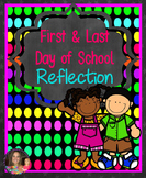 First and Last Day of School Reflection