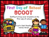 First Day of School SCOOT