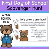 First Day of School - School Tour - Bear Hunt
