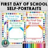 First Day of School Self-Portraits!