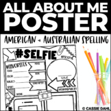 All About Me Poster (Back to School | First Day of School)