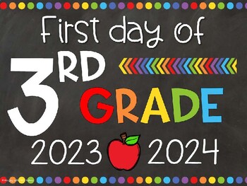Image result for first day of 3rd grade