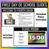 First Day of School | Slides + Activities