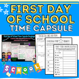 First Day of School: Time Capsule Project {Back to School}